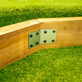 Angled 45º Degree Timber Railway Sleeper Bracket (Pack of 4)